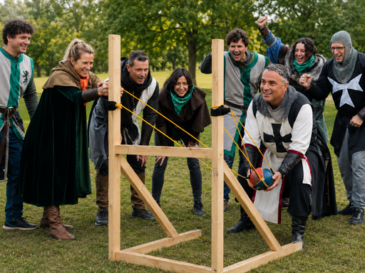 Catapulte géante