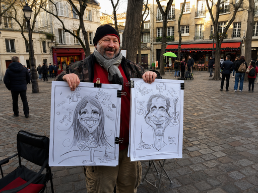 La caricature cachée