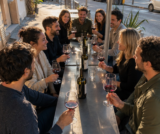 Dégustation de vins