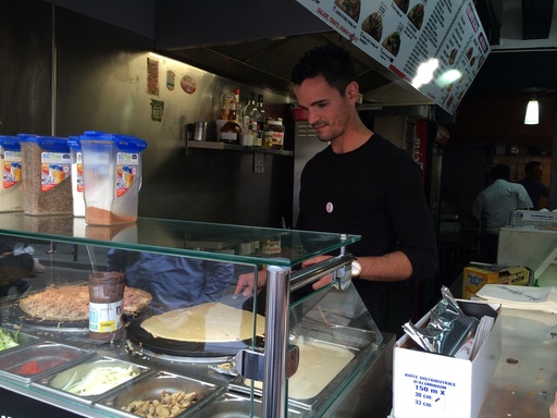Faire sa crêpe